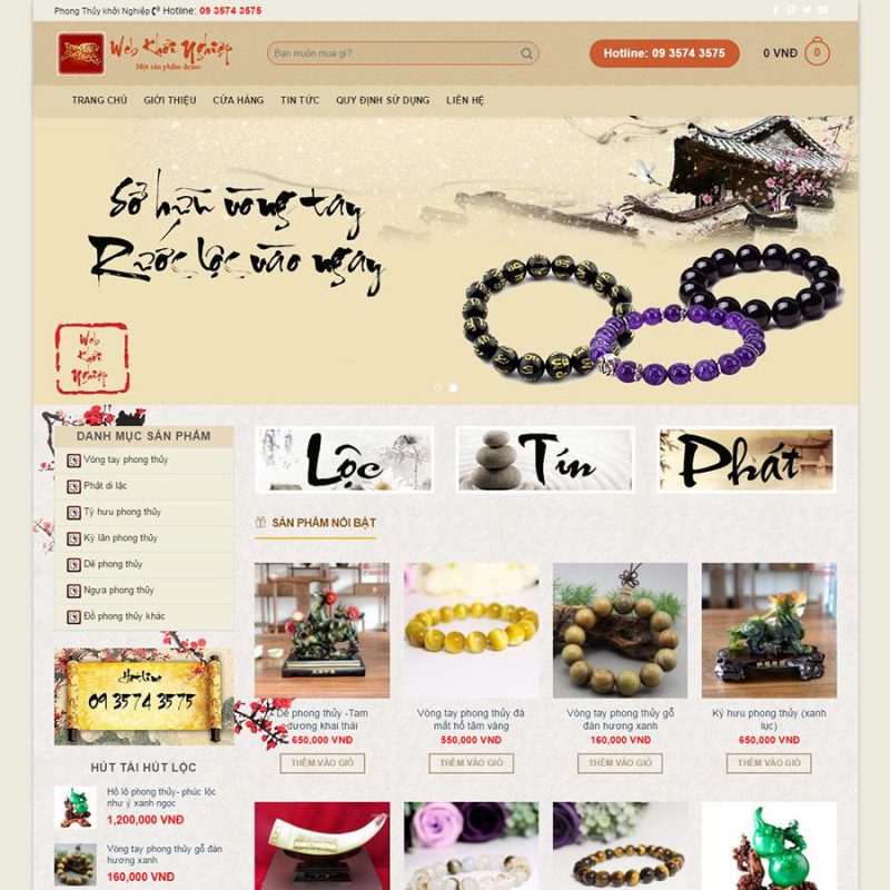 Thiết kế web bất động sản