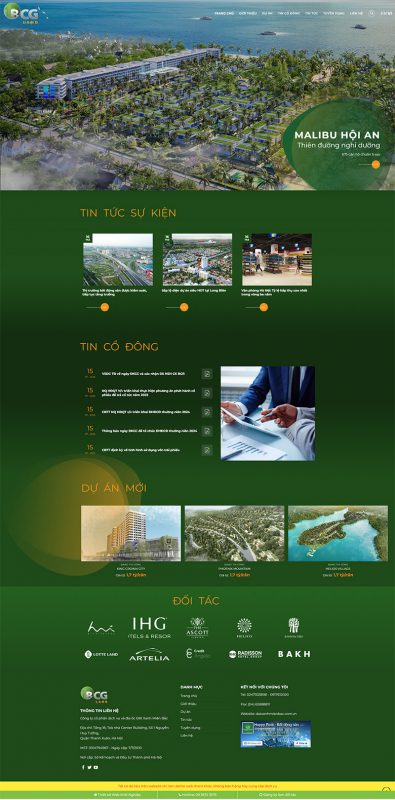 Thiết kế web bất động sản