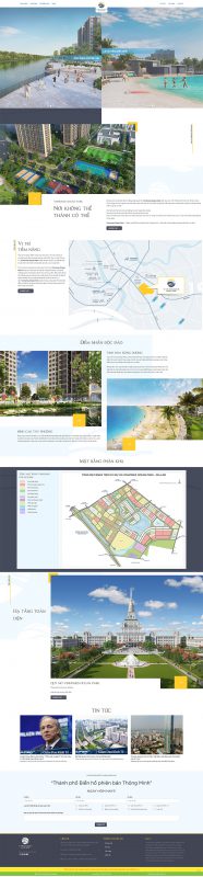 Thiết kế web bất động sản
