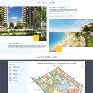 Alternative view of Theme wordpress bất động sản ocean park