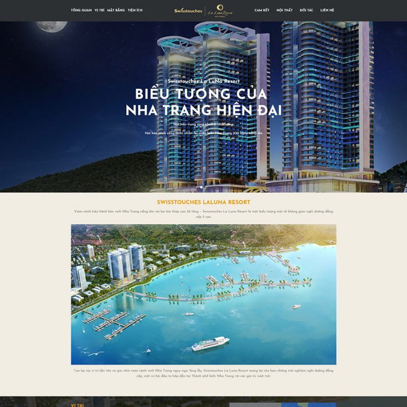 Thiết kế web bất động sản