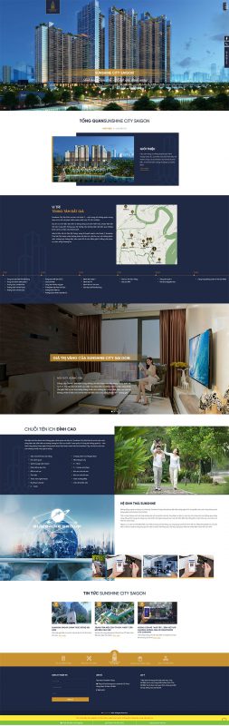 Thiết kế web bất động sản