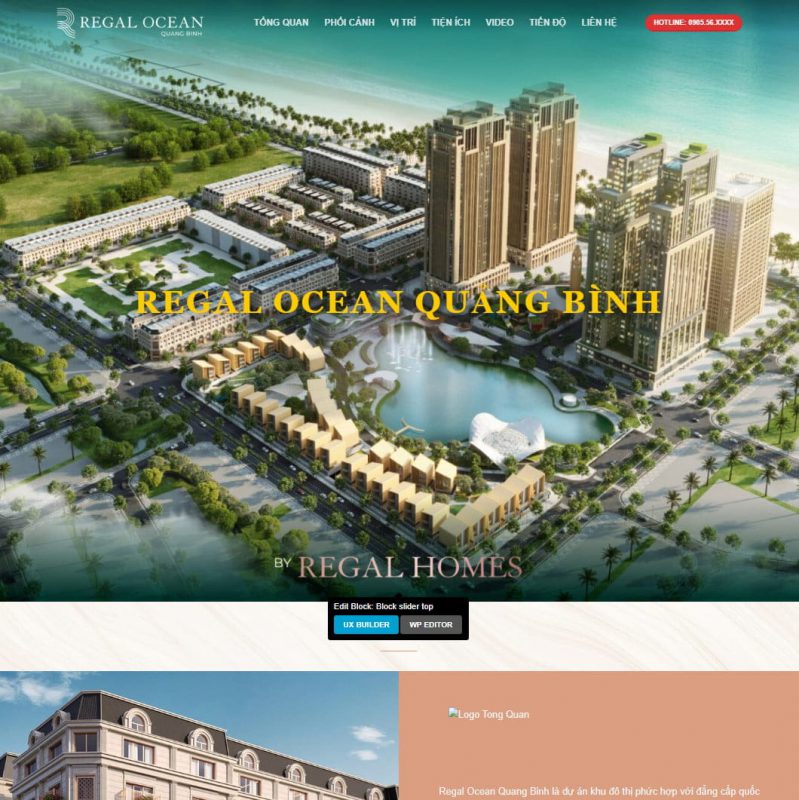 Thiết kế web bất động sản
