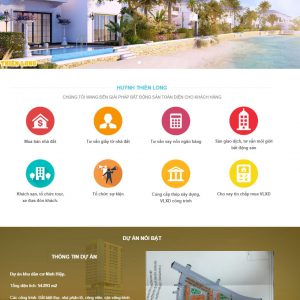 Alternative view of Theme wordpress bất động sản 02
